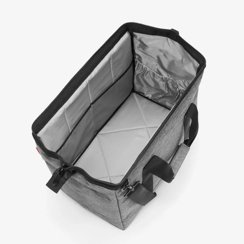 Reisenthel Allrounder L unisex dokterskoffer met rits, grijs monochromatisch polyester (MT7052)