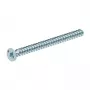OBO Bettermann 2003279 apparaatschroef M4 x 10 mm, verzinkt staal, lenskop Phillips PZ2, 50-pack