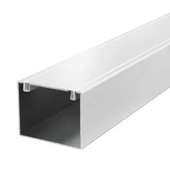 OBO BETTERMANN PLM D 0810 RW brandveilige kabelgoot 80x100x2000 mm, verzinkt staal, wit 7218010