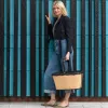 Reisenthel Carrybag Frame Raffia Black boodschappenmand 22L BK 7079