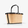 Reisenthel Carrybag Frame Raffia Black boodschappenmand 22L BK 7079