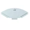 OBO BETTERMANN RBD 90 100 DD afdekking voor 90°-bocht, 100 mm, thermisch verzinkt staal 6036950