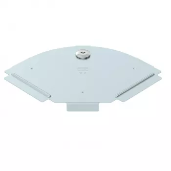 OBO BETTERMANN RBD 90 100 DD afdekking voor 90°-bocht, 100 mm, thermisch verzinkt staal 6036950