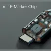 Maxtrack C531-2L USB-C naar USB-C kabel 3.2 Gen2 10Gbps 100W PD 2m zwart