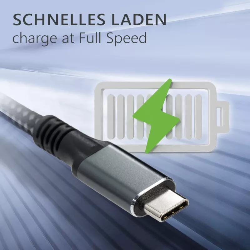 Maxtrack C531-2L USB-C naar USB-C kabel 3.2 Gen2 10Gbps 100W PD 2m zwart
