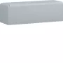 Hager LFS2002069016 eindkap voor LFS kabelgoot 200x60 mm, zink spuitgiet