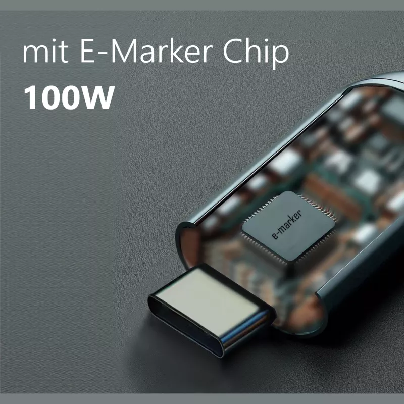 MAXTRACK C532-1L USB 2.0 spiraalkabel, USB-A naar USB-C, 1 m, zwart, vergulde contacten