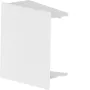 HAGER LFS6006069016 eindstuk voor 60x60 mm kabelgoot, staalplaat, verkeerswit