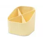 HAN X-LOOP pennenhouder pastelgeel kunststof 4 vakken 111 x 111 x 105 mm 17238-815D