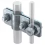 OBO Bettermann aansluitklem 2710/25 25mm kruisklem voor ronde en platte geleiders (5001226)