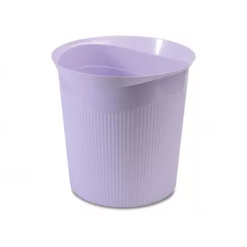HAN Re-LOOP 13L ronde afvalbak, pastelpaars, 100% PIR-recyclingkunststof 18148-887