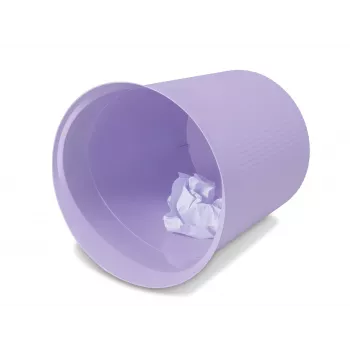 HAN Re-LOOP 13L ronde afvalbak, pastelpaars, 100% PIR-recyclingkunststof 18148-887