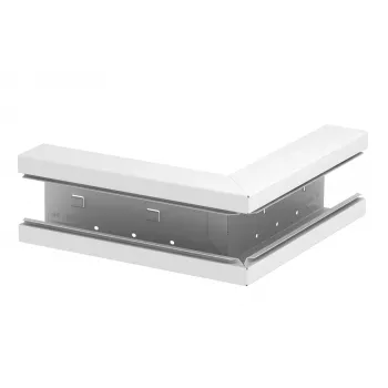 OBO Bettermann symmetrische buitenhoek GS-SA70130RW wit 70x130mm 6277210