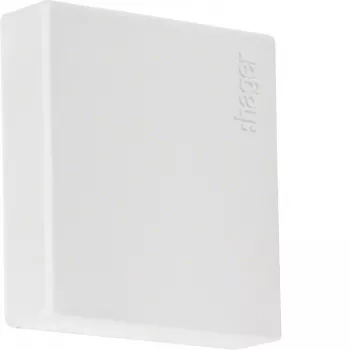 HAGER LF2502569016 eindkap verkeerswit (RAL 9016) voor 25x25mm kabelgoot