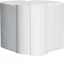 Hager buitenhoek LFF6009039016 voor 60x90 mm kabelgoot, verkeerswit (RAL 9016)