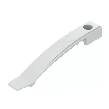 OBO Bettermann 2205052 kabelclip 1x8 voor NYM-J 3x1,5 mm², lichtgrijs, 50 stuks