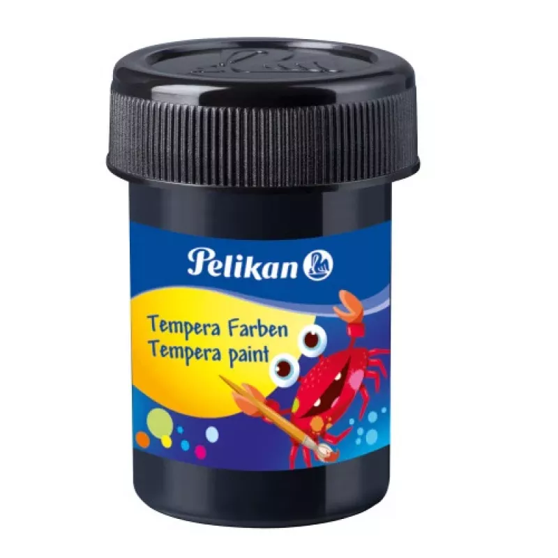 Pelikan tempera kleurdoos 12 kleuren met penseel 400141587