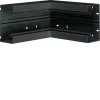 HAGER BR6513049011 binnenhoek voor 65x130 mm kabelgoot, kunststof, grafietzwart RAL 9011
