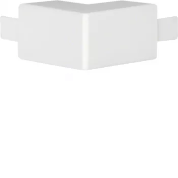 Hager LF-serie buitenhoek 30x30 mm PVC halogeenvrij verkeerswit LF3003039016