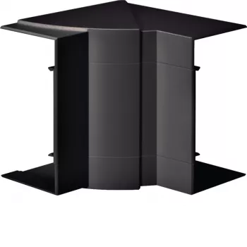 HAGER binnenhoek BR651304H9011 65x130mm grafietzwart