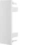 Hager LF4011069016 halogeenvrije eindkap voor 40x110mm kabelgoot, zuiver wit