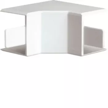 HAGER binnenhoekafdekking LFF2003549016hfr ABS voor LF/LFF 20x33mm verkeerswit (RAL 9016)