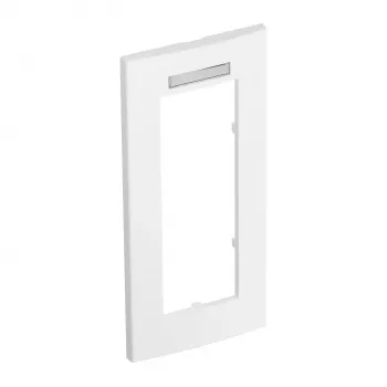 OBO Bettermann Module 45 afdekraam, 3-voudig, zuiver wit (AR45-BSF3 RW) 6119387
