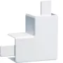 Hager TEH LFF2003559016 vlakke hoek, halogeenvrij, voor LF/LFF 20x33 mm, wit