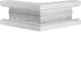 Hager BR6513039016 buitenhoekstuk 130x68mm wit