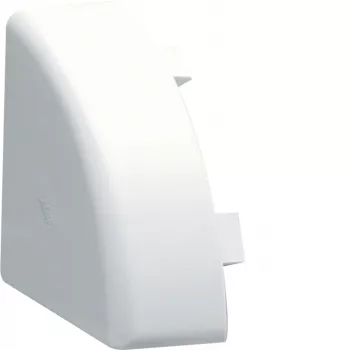 Hager eindkap afdekking EK4004069016 ABS voor 40x40mm kabelgoot verkeerswit