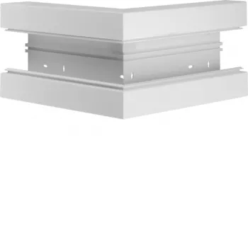 Hager BR6517039016 buitenhoek voor kabelgoot 170x68 mm, wit