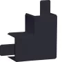 Hager LFF2003559011 vlakke hoek 33x20 mm grafietzwart