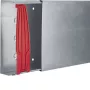 Hager LFS602000VERZ stalen kabelgoot-basisgoot 60x200mm, 2m, thermisch verzinkt