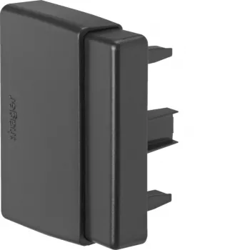 Hager eindstuk LFF6006069011 voor LF 30/40/60x60mm goot, grafiet
