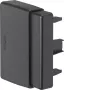 Hager eindstuk LFF6006069011 voor LF 30/40/60x60mm goot, grafiet
