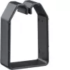Hager BA6 Draadhoudclip voor bedradingskanaal 60x40 mm, PVC, zwart, 50 stuks (B600403)