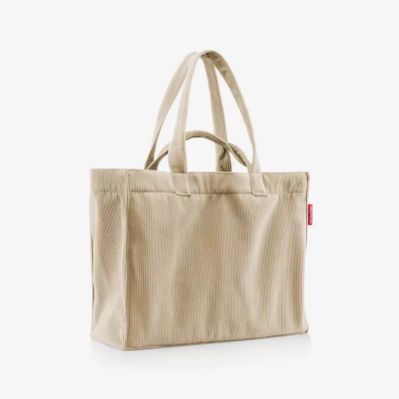 reisenthel Softshopper Cord Sand schoudertas GR6052 polyester 28 liter