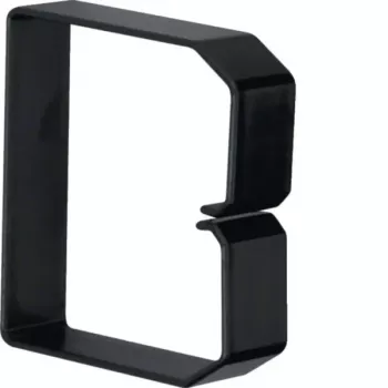 Hager B800803 zwart PVC kabelgoot 80x80mm 2m