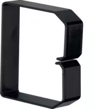 Hager B800803 zwart PVC kabelgoot 80x80mm 2m