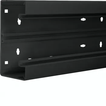 Hager BR6513019011 kabelgoot onderdeel 2000 mm x 130 mm zwart