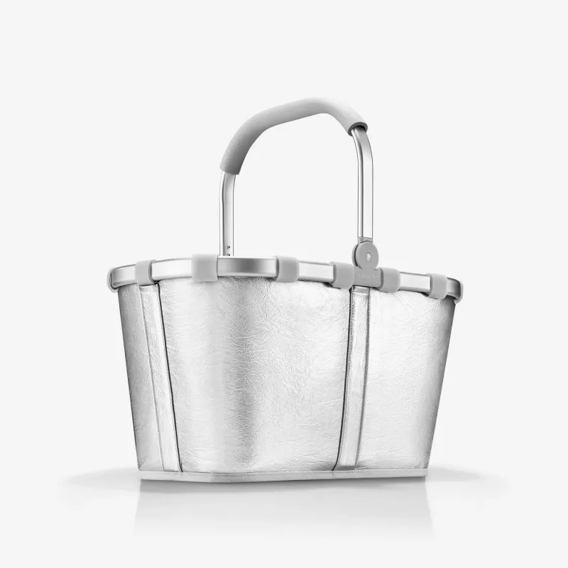 reisenthel Carrybag boodschappenmand Silver Crackle BK7088 22L