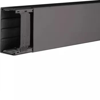 Hager LF6011009011 PVC kabelgoot 60x110mm grafietzwart 2m