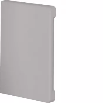 Hager BR6510067035 eindkap voor 100x68 mm kabelgoot, lichtgrijs