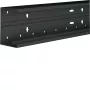 Hager BR6510019011 Tehalit BR kabelgoot onderdeel, PVC, grafietzwart, 80mm, frontvergrendeling, 2m