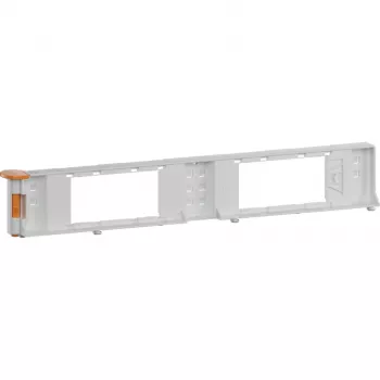 Hager BKGGT60 toesteldrager voor BKG/BKB borstweringgoot, 45 mm, 60 mm hoogte, verzinkt staal