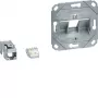 Hager GMKSRJ45C6A1 Cat.6A afgeschermde RJ45 Keystone-module