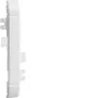 HAGER GV080 VWS modulaire afdekking-afstandsstuk 80mm stapelbaar lichtgrijs GV0809016