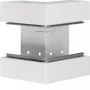 HAGER BRS6517039016 buitenhoek voor BRS borstweringkanaal 170x68mm, zuiverwit