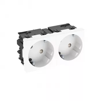 OBO BETTERMANN STD-D3SC RW2 stopcontact 33° 2-voudig randaarde Connect 45 6120483