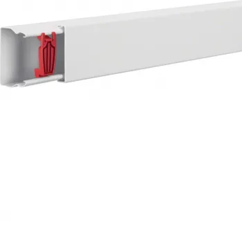 Hager LFS4006009016 stalen leidingkanaal 40x60mm verkeerswit 2m